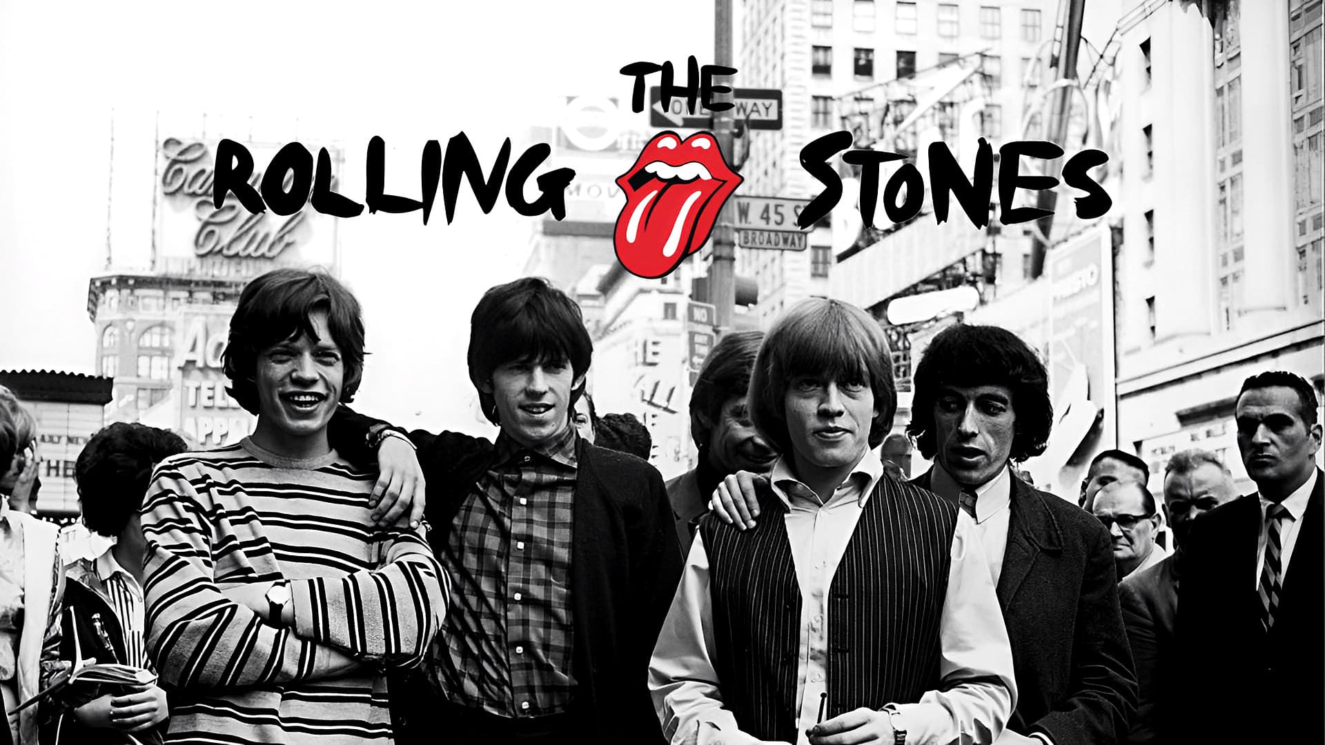 Poster backdrop for Rolling Stones: 50 Years on Video - Black Edition