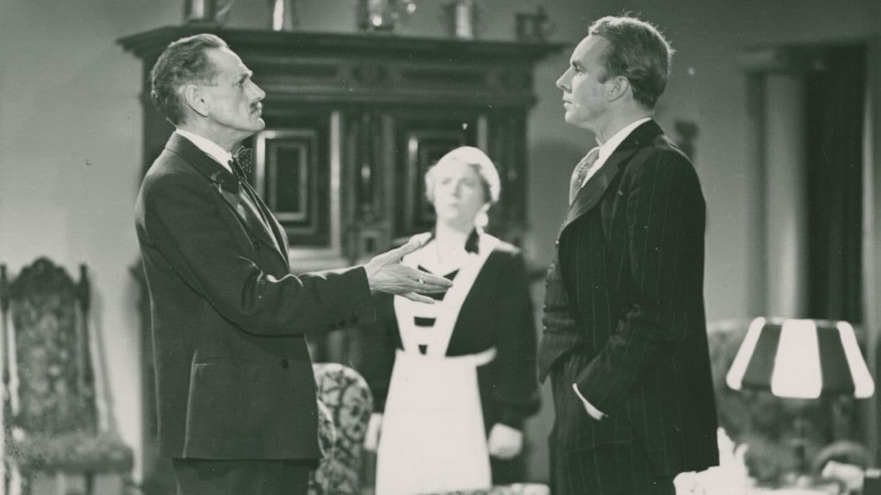 Poster backdrop for I brist på bevis