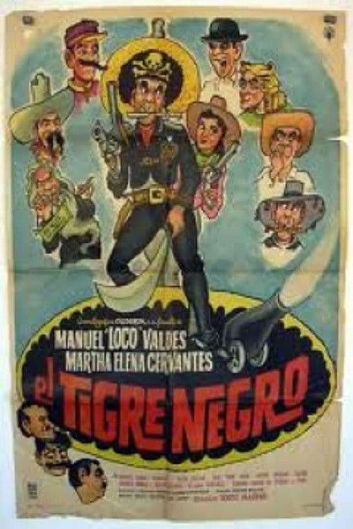 Poster backdrop for El Tigre Negro