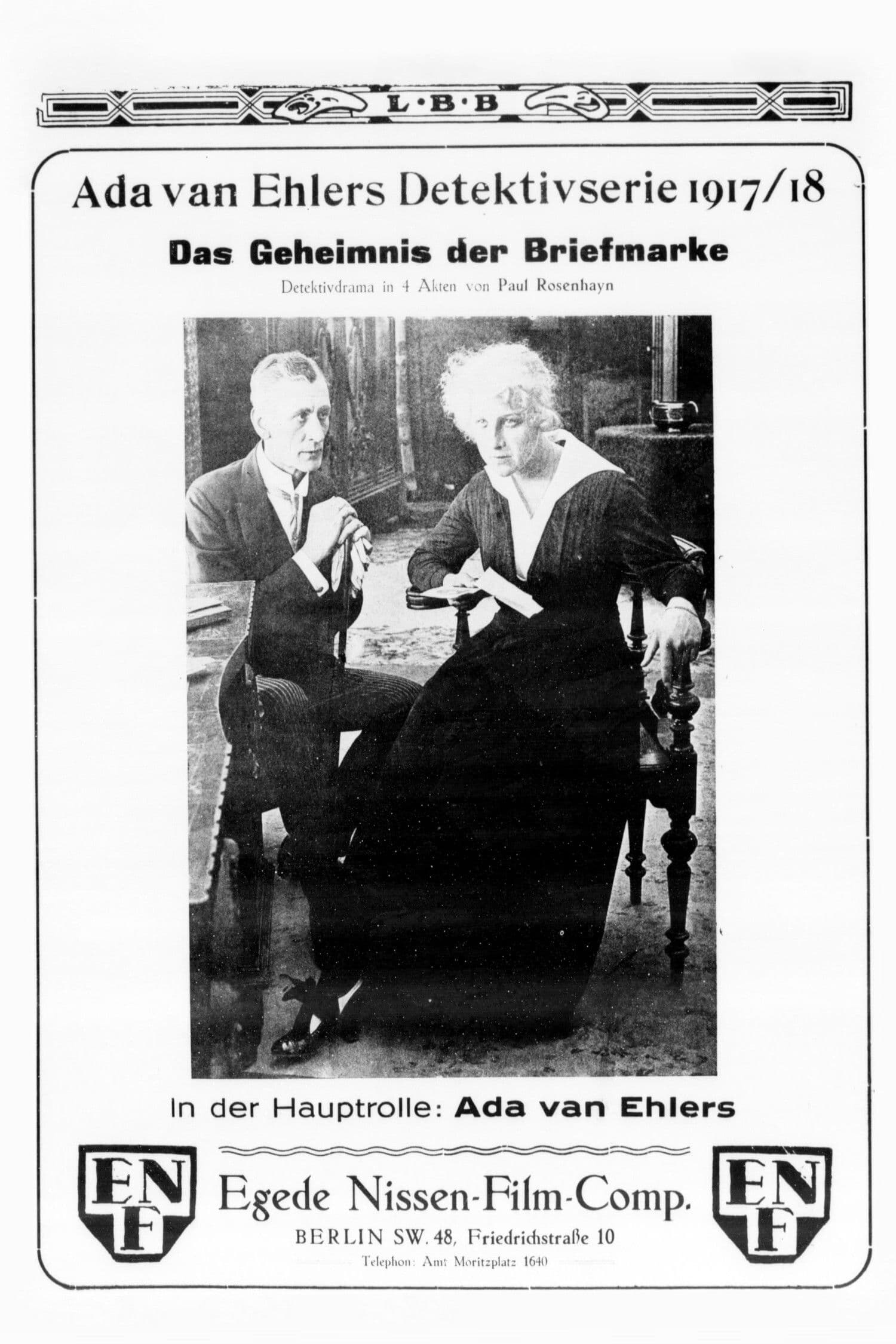 Poster backdrop for Das Geheimnis der Briefmarke
