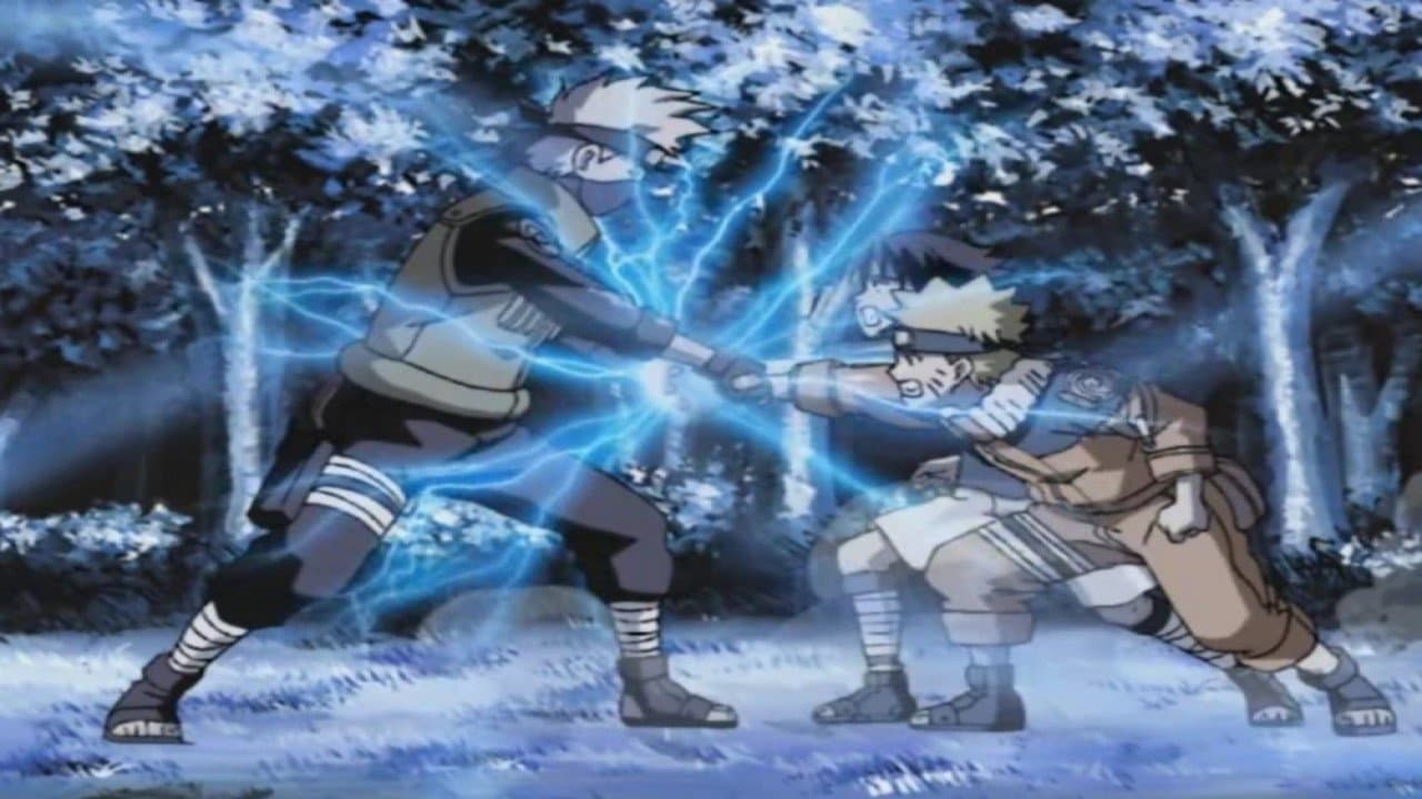 Poster backdrop for Naruto OVA 4: Finally a Clash! Jounin VS. Genin!! Indiscriminate Grand Melee Tournament!!