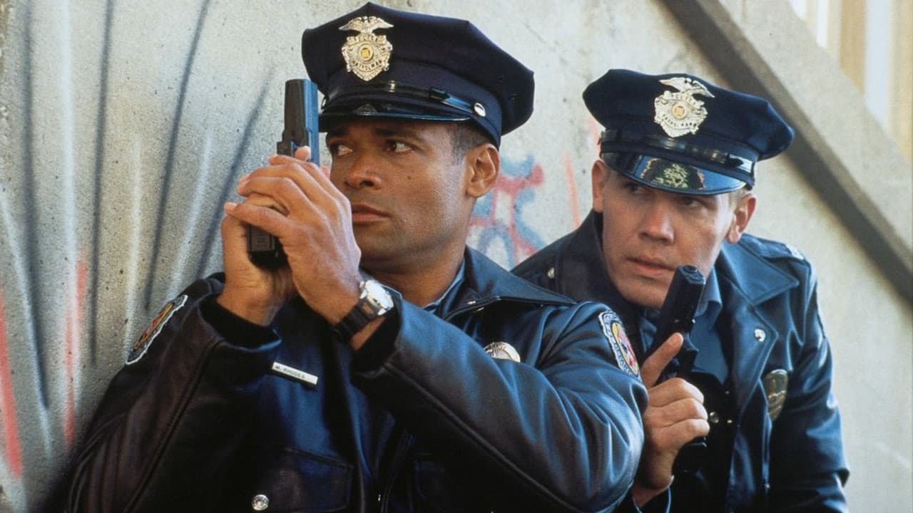 Poster backdrop for Gang in Blue