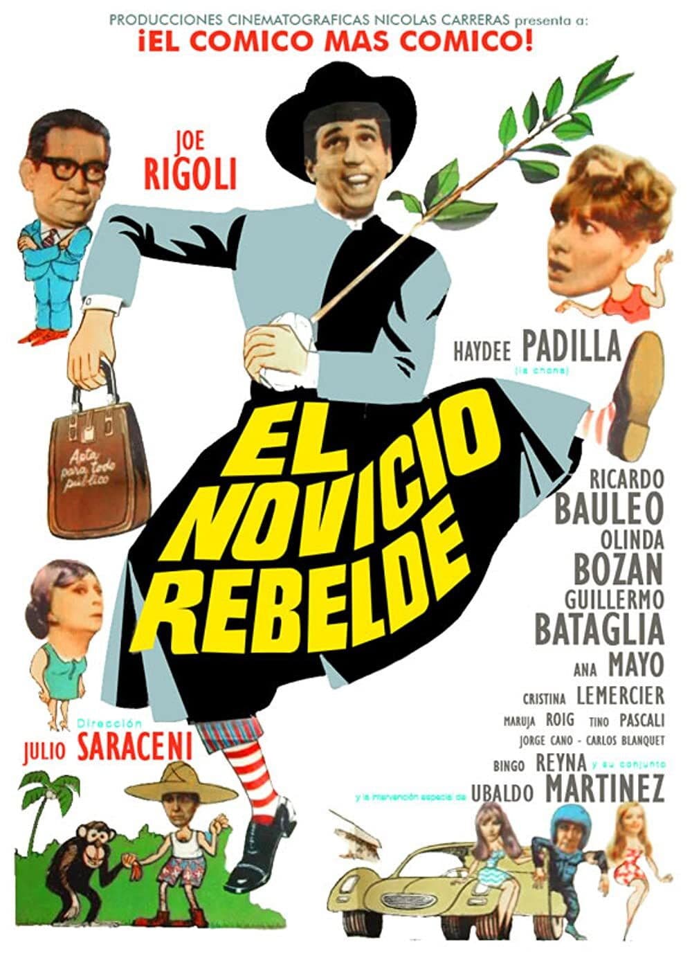 Poster backdrop for El novicio rebelde