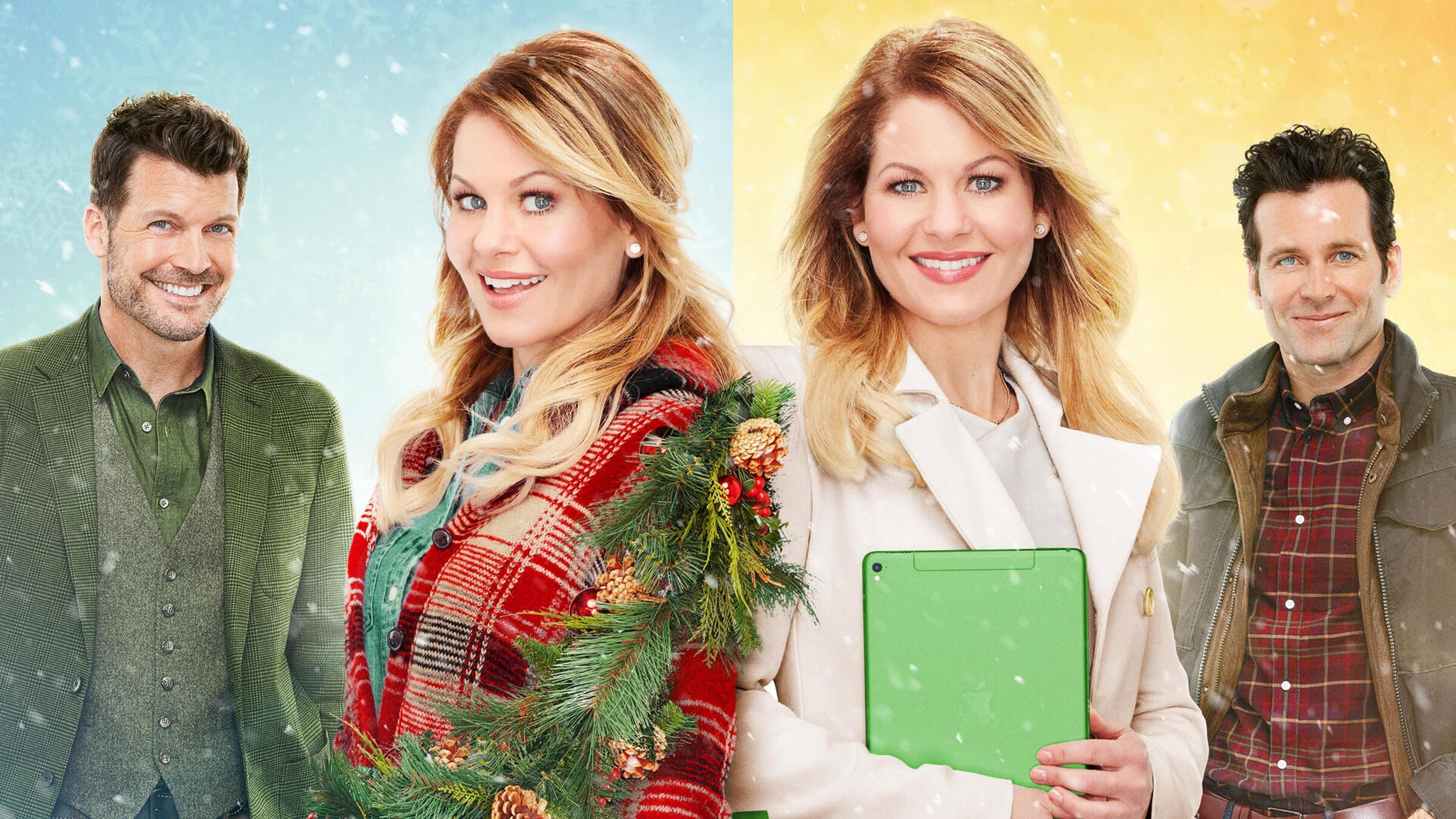 Poster backdrop for Switched for Christmas