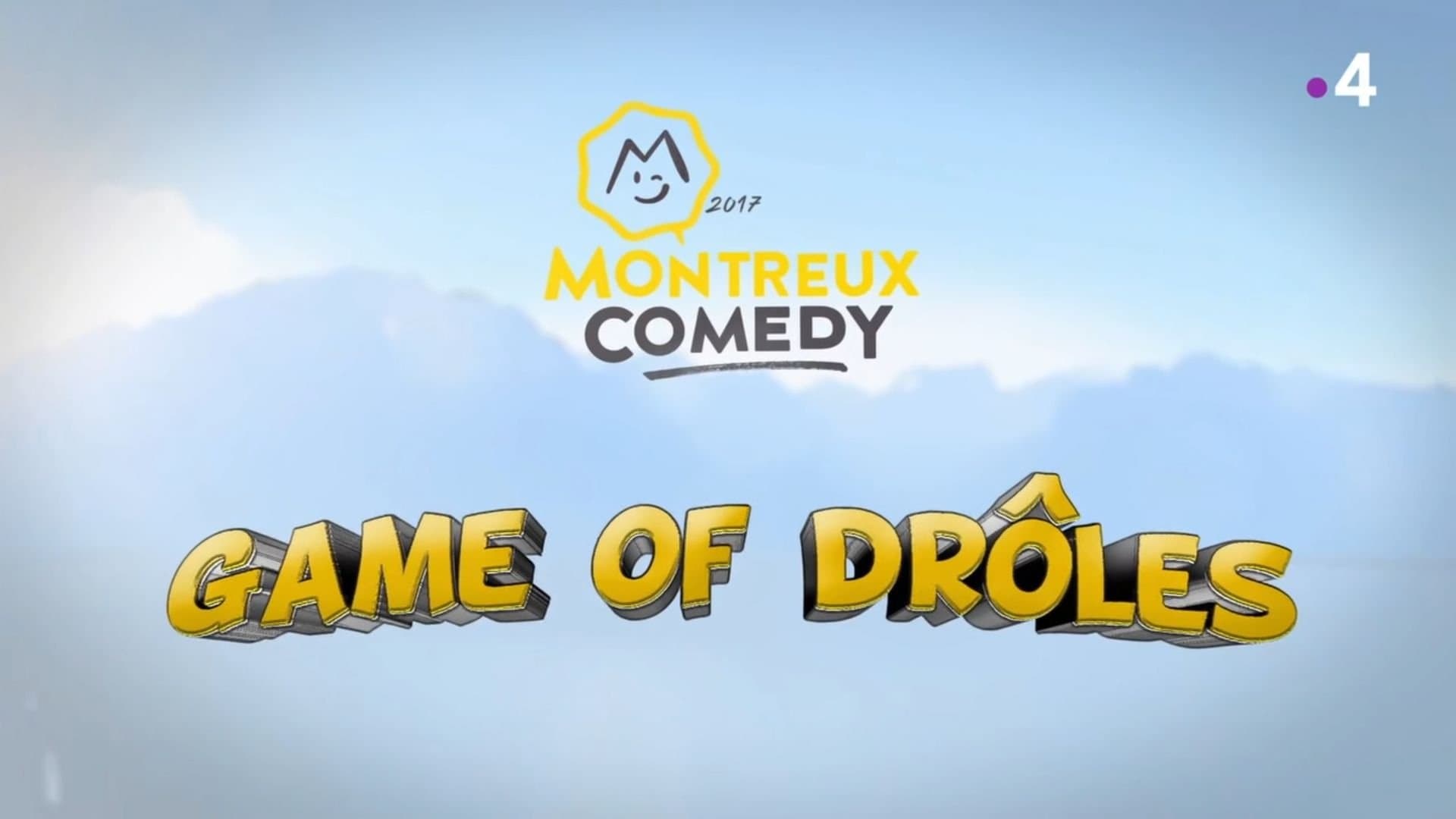 Poster backdrop for Montreux Comedy Festival 2017 - Game of Drôles