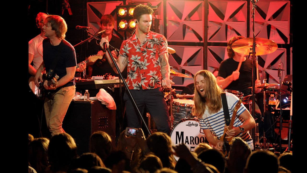 Poster backdrop for Maroon 5 - Live In Bowery Ballroom