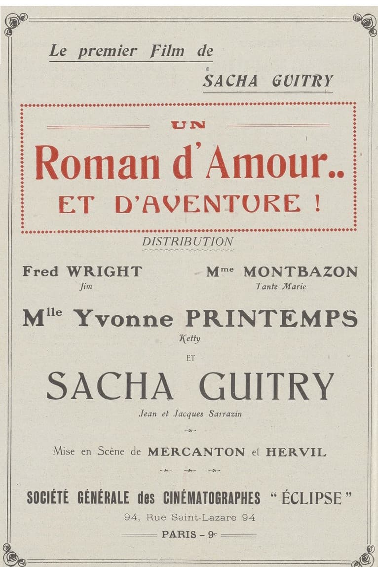 Poster backdrop for Un roman d’amour et d’aventures