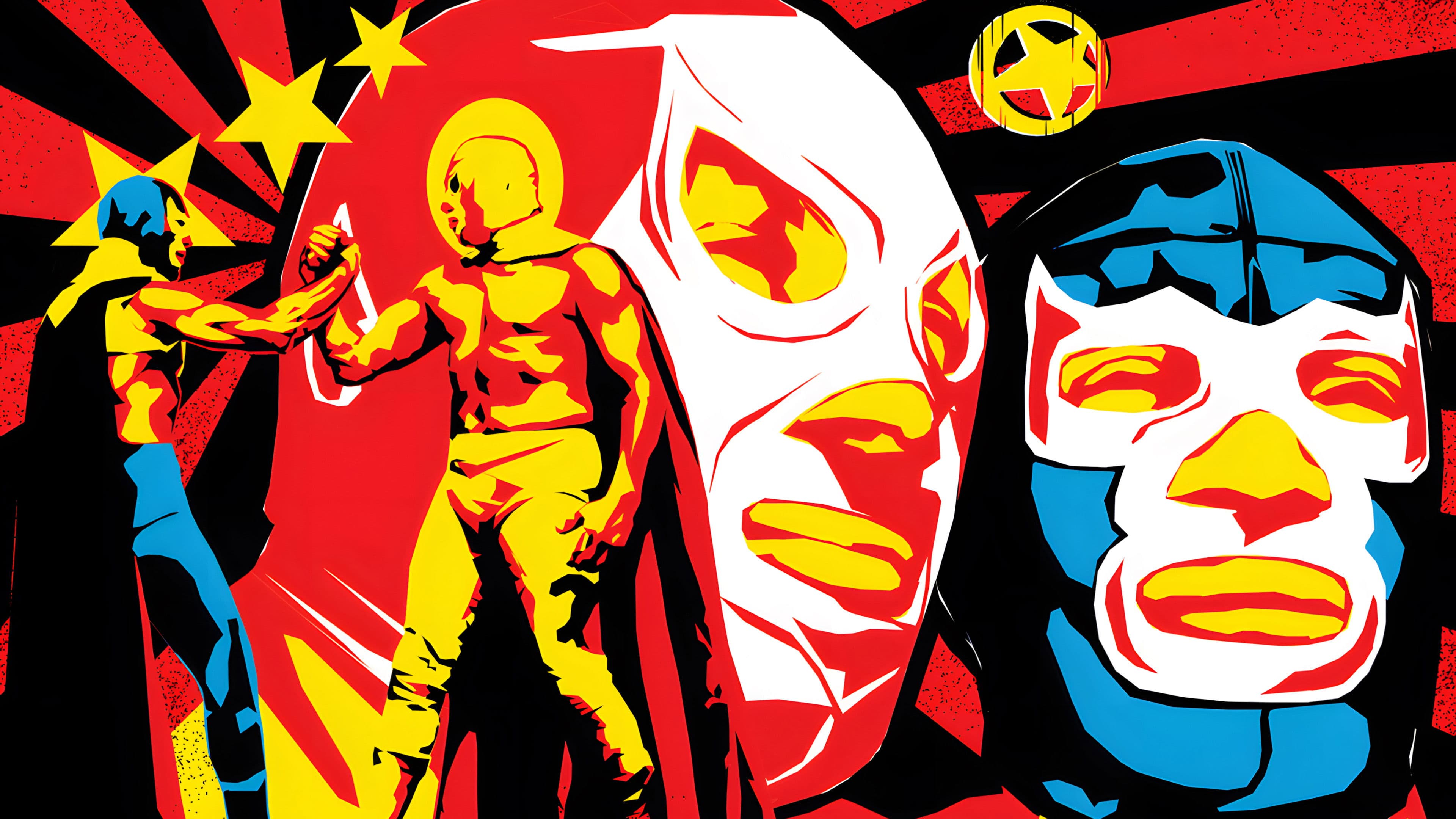 Poster backdrop for Santo vs. Blue Demon in Atlantis