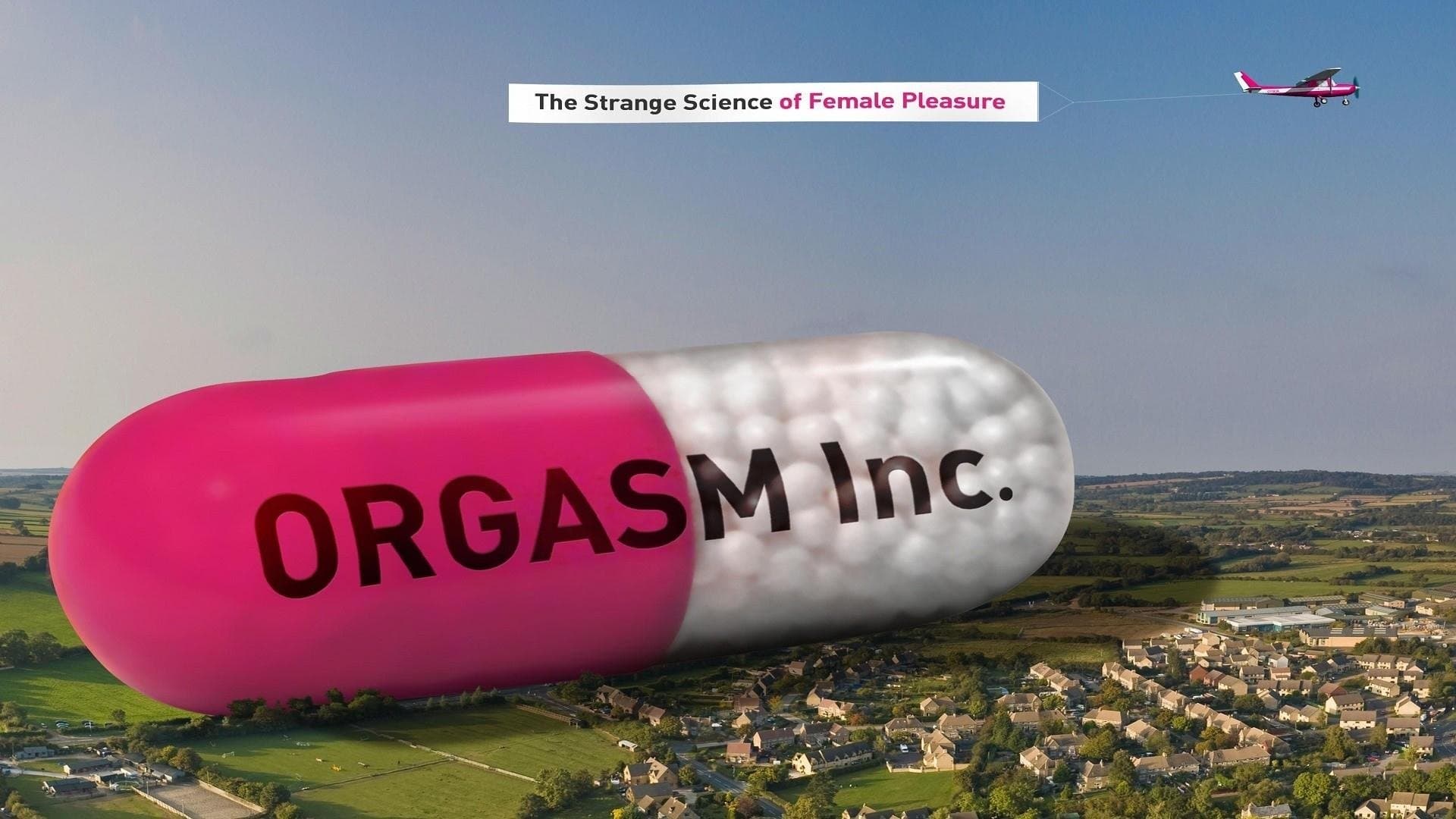 Poster backdrop for Orgasm Inc.