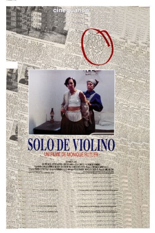 Poster backdrop for Solo de Violino