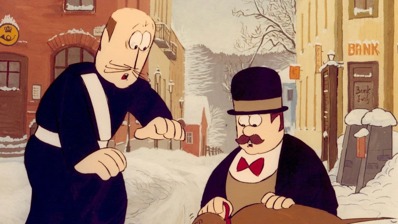 Poster backdrop for Agaton Sax and the Bykoebing Village Festival