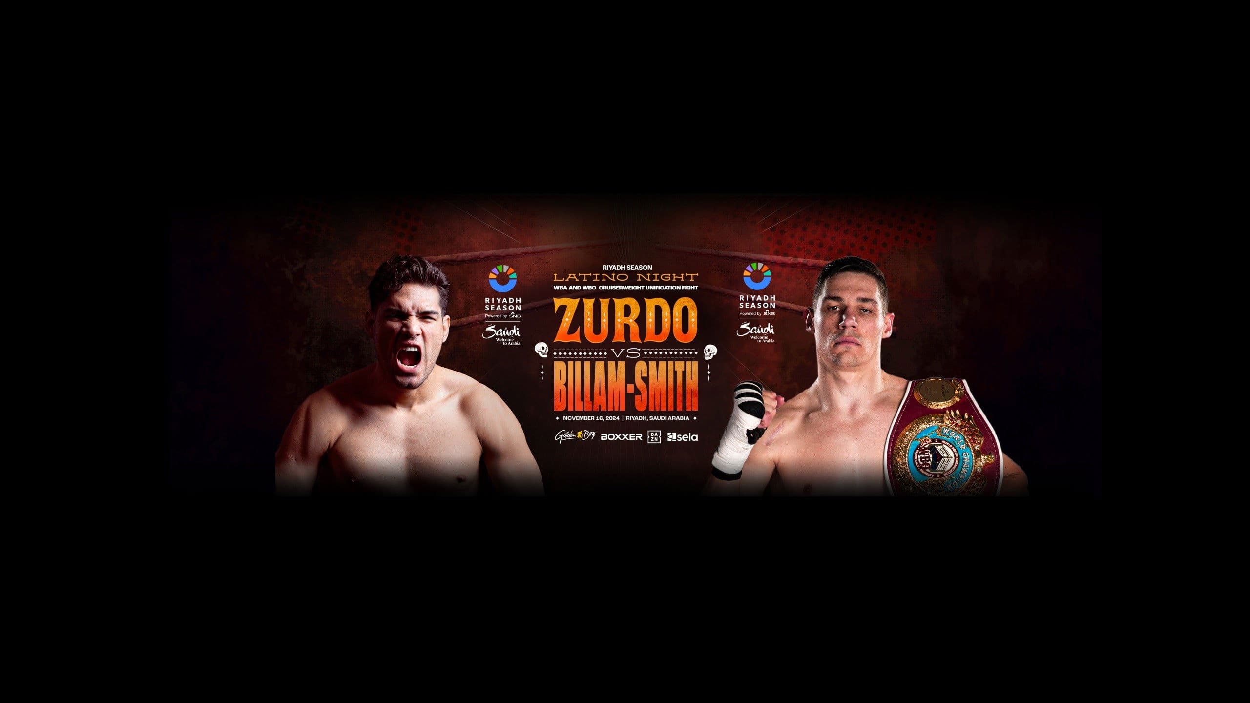 Poster backdrop for Gilberto Ramirez vs. Chris Billam-Smith