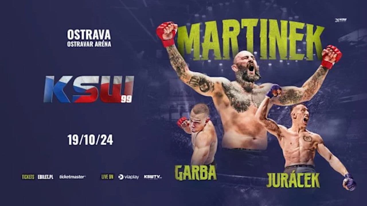 Poster backdrop for KSW 99: Vojcak vs. Martinek
