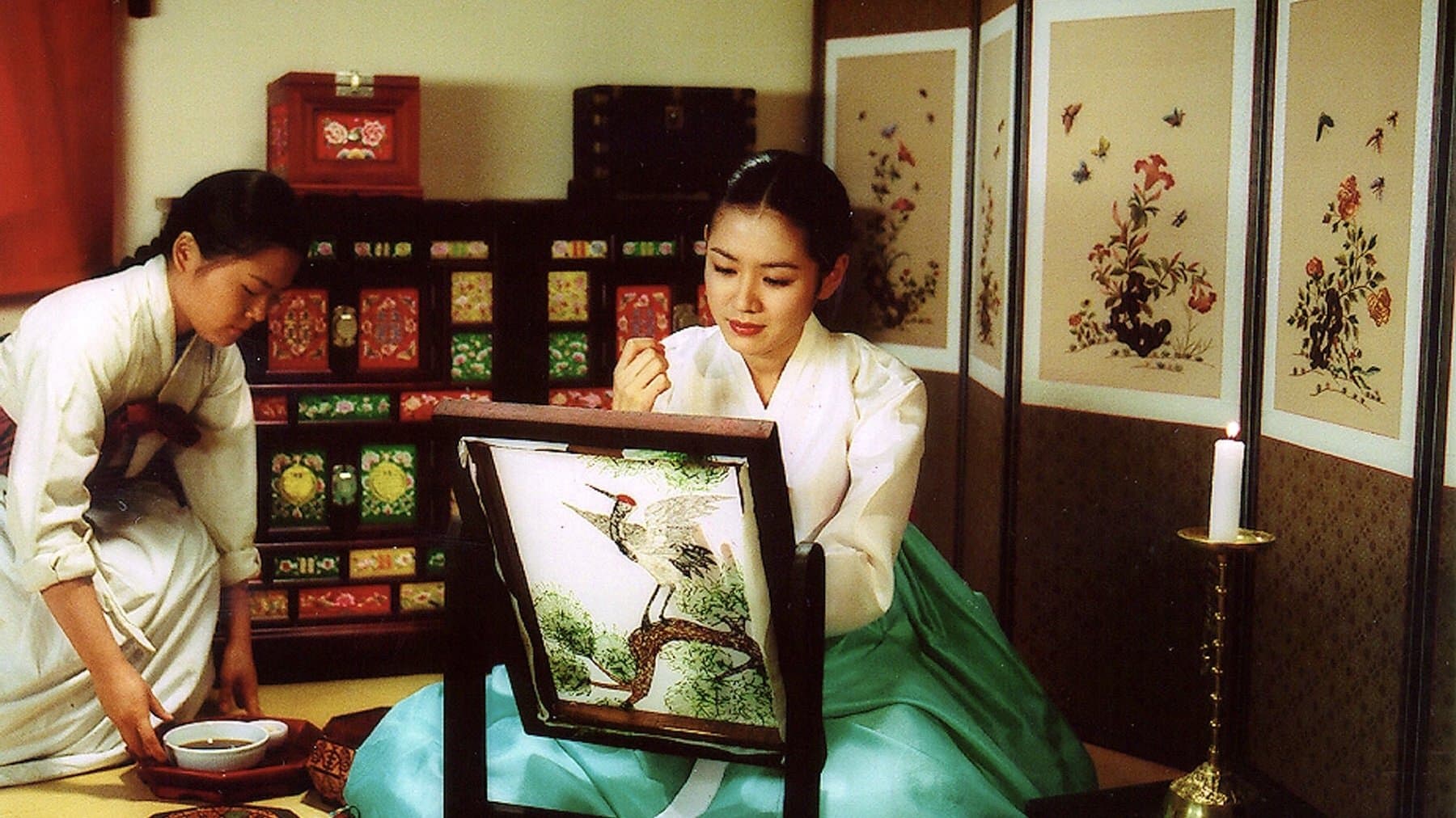 Poster backdrop for Painted Fire