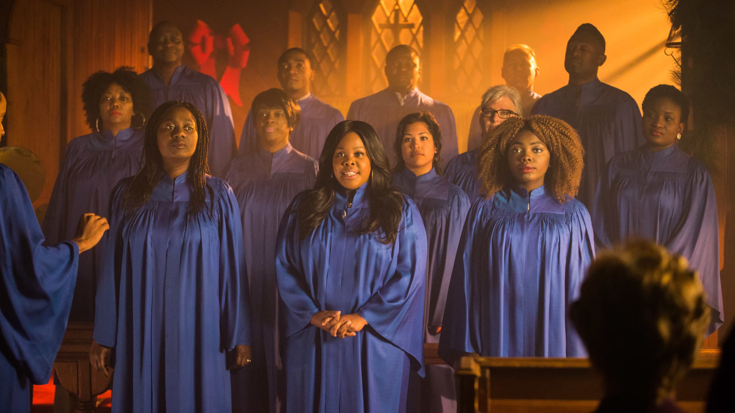 Poster backdrop for My One Christmas Wish