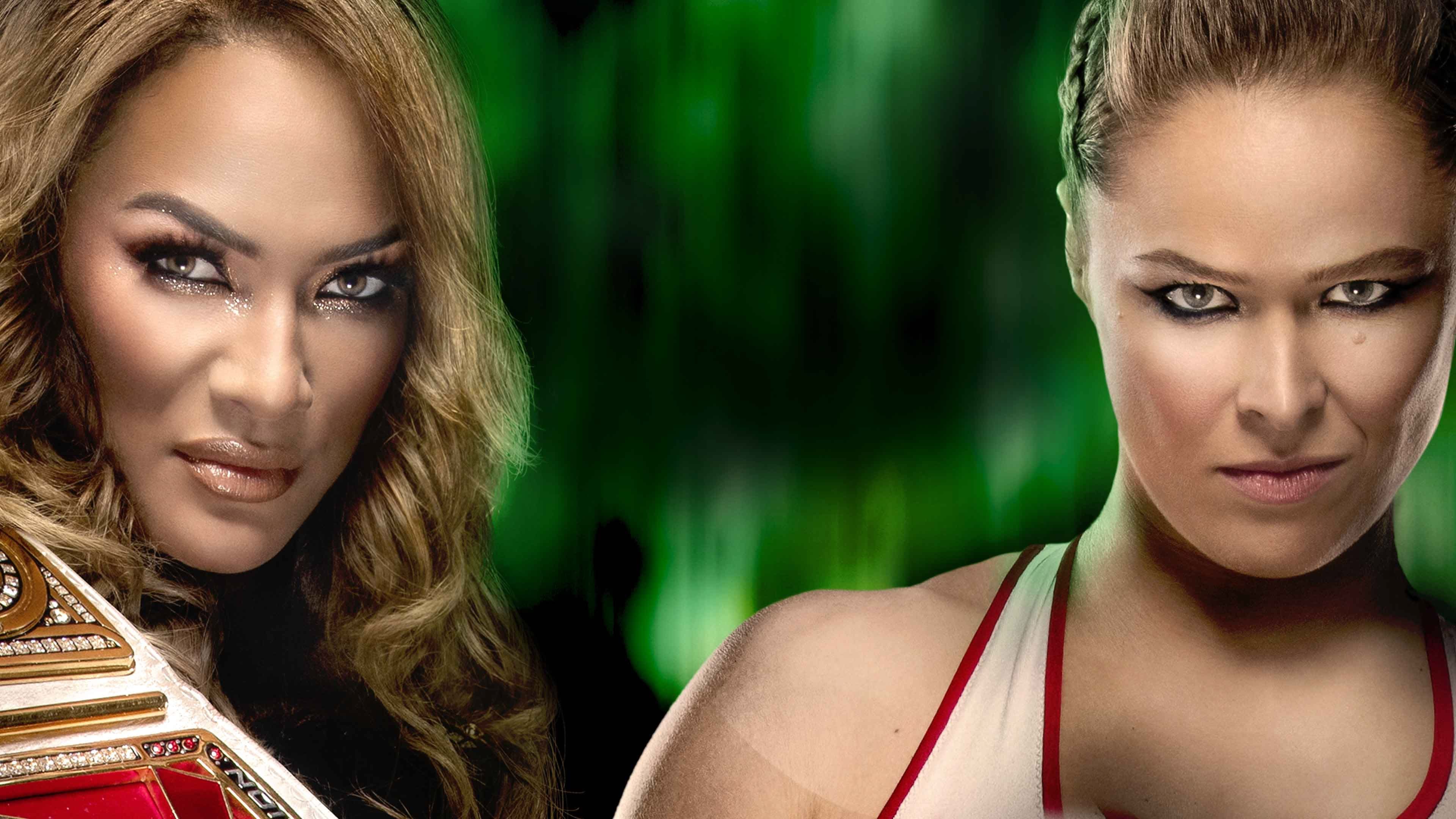 Poster backdrop for WWE Money in the Bank 2018