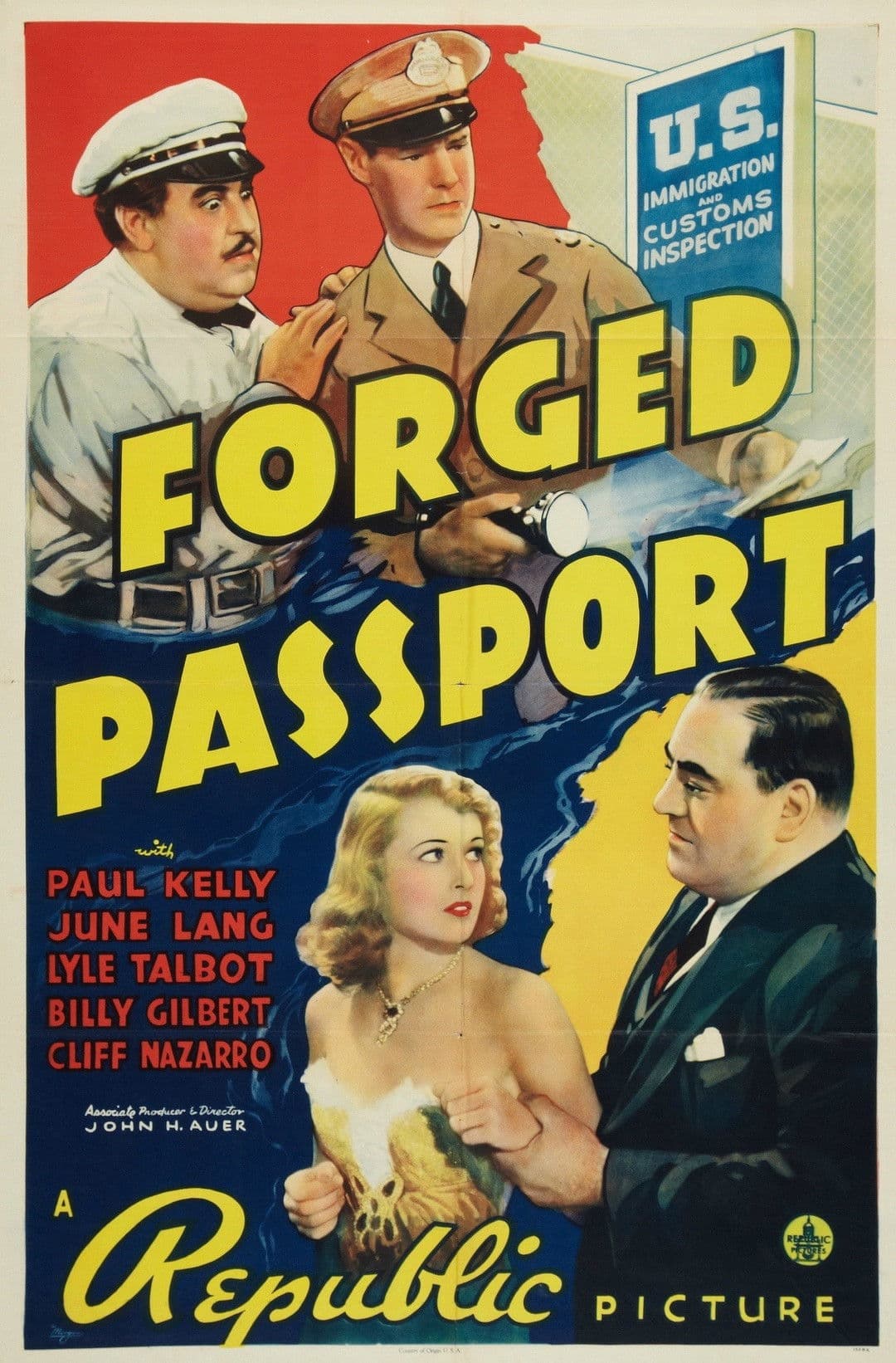 Poster backdrop for Forged Passport