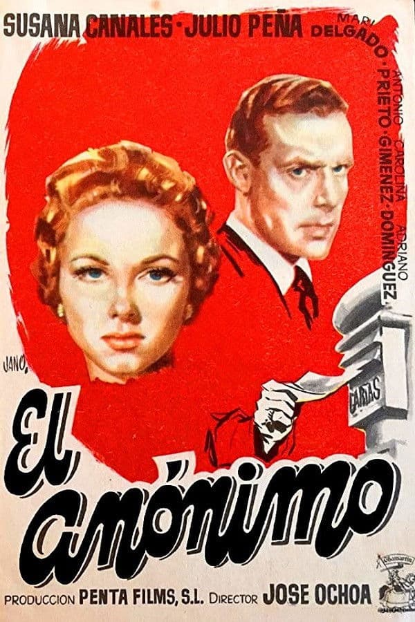 Poster backdrop for El anónimo
