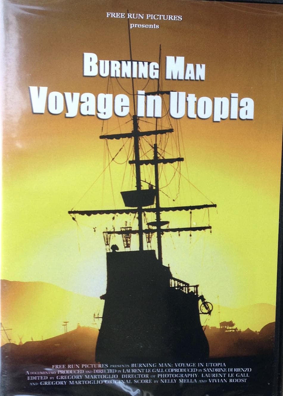 Poster backdrop for Burning Man: Voyage in Utopia