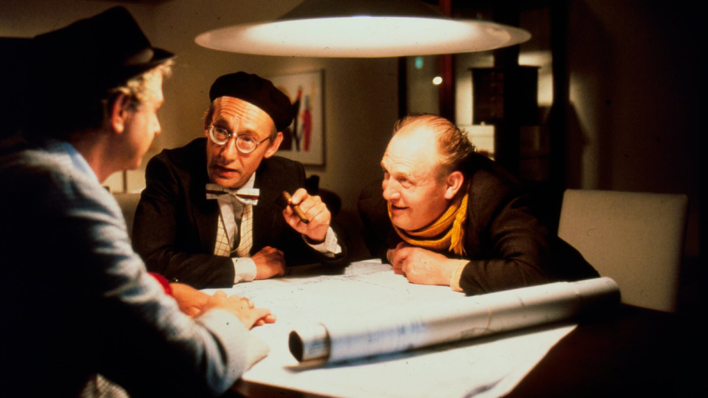 Poster backdrop for The Jönsson Gang Turns Up Again