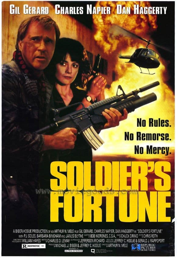 Poster backdrop for Soldier's Fortune