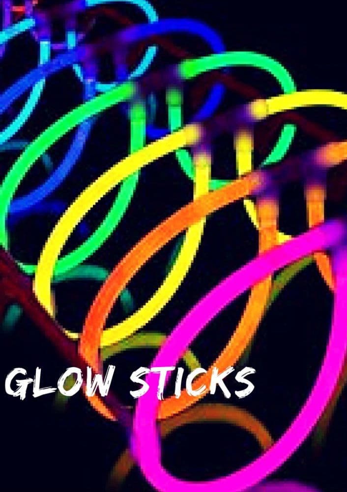 Poster backdrop for Glowsticks