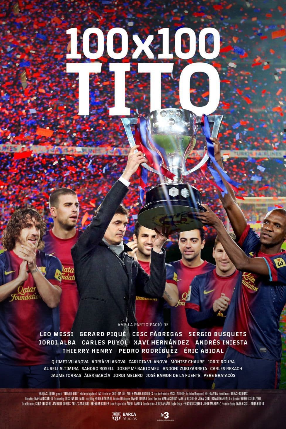 Poster backdrop for 100x100 Tito