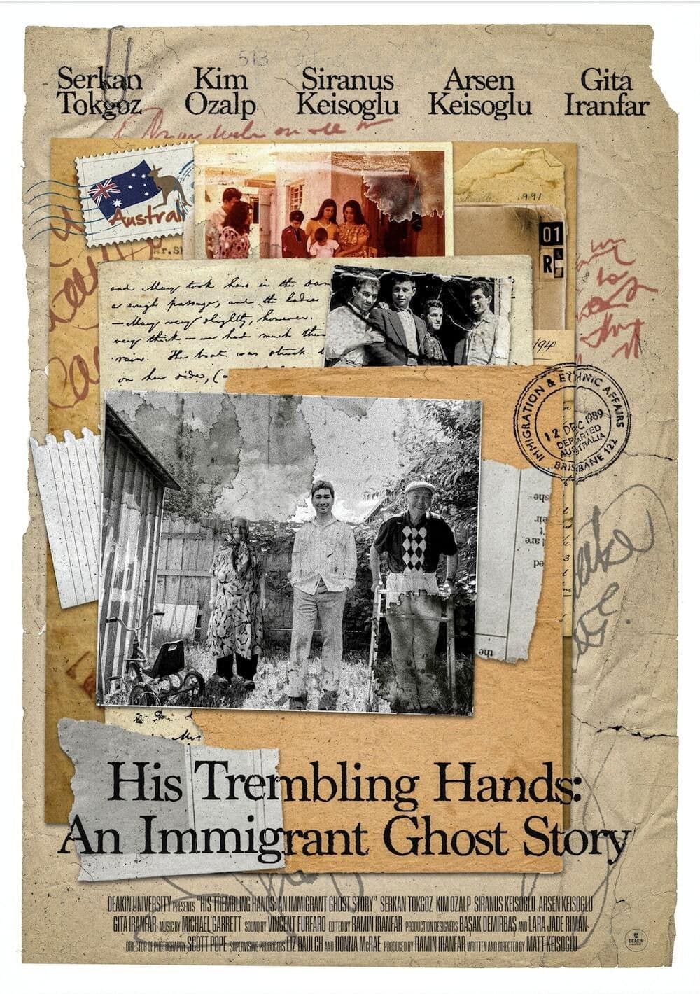 Poster backdrop for His Trembling Hands: An Immigrant Ghost Story