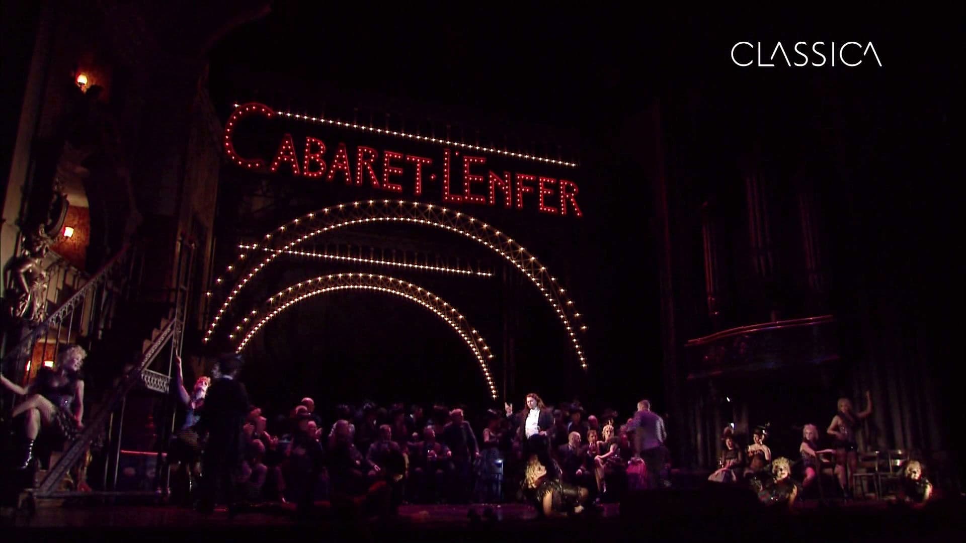 Poster backdrop for Faust (The Royal Opera House)