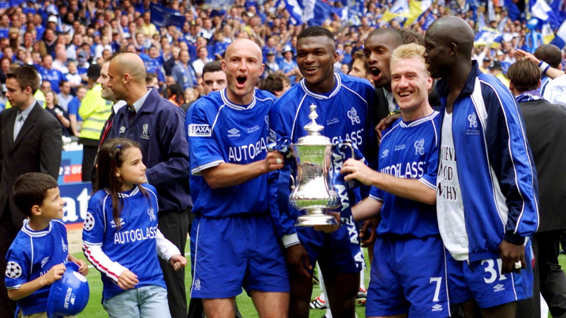 Poster backdrop for Chelsea FC - Season Review 1999/00