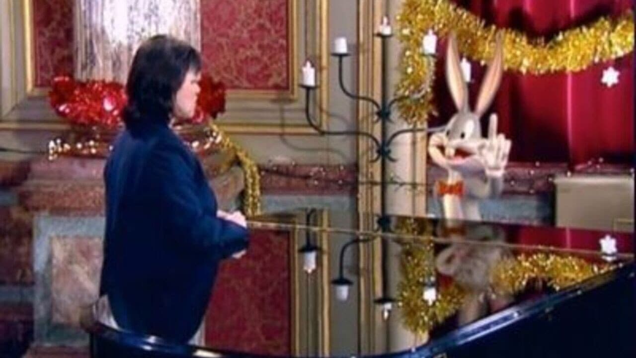 Poster backdrop for Christmas at Bunny's