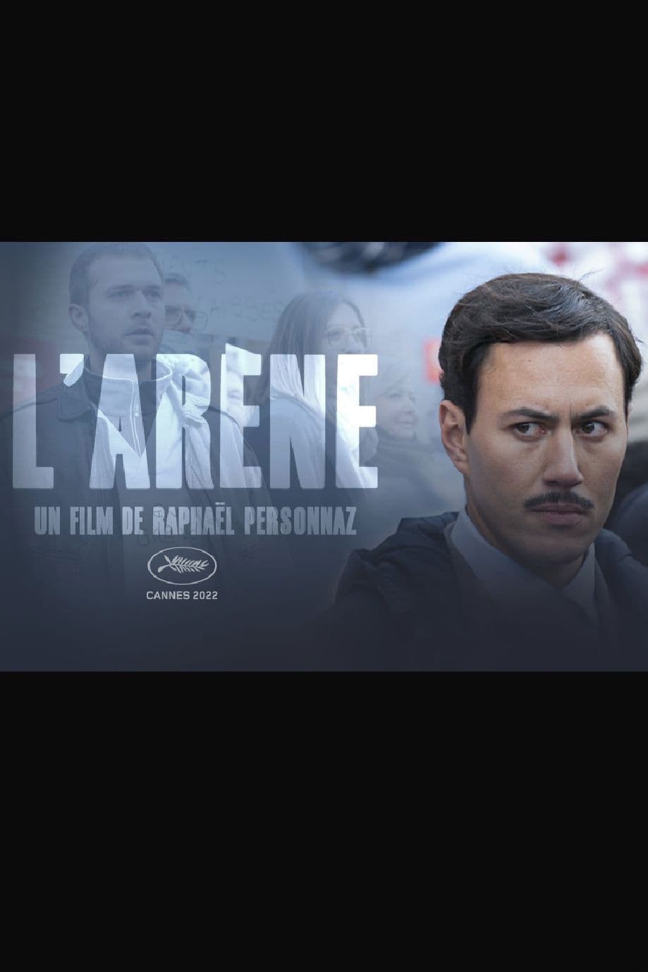 Poster backdrop for L'Arène