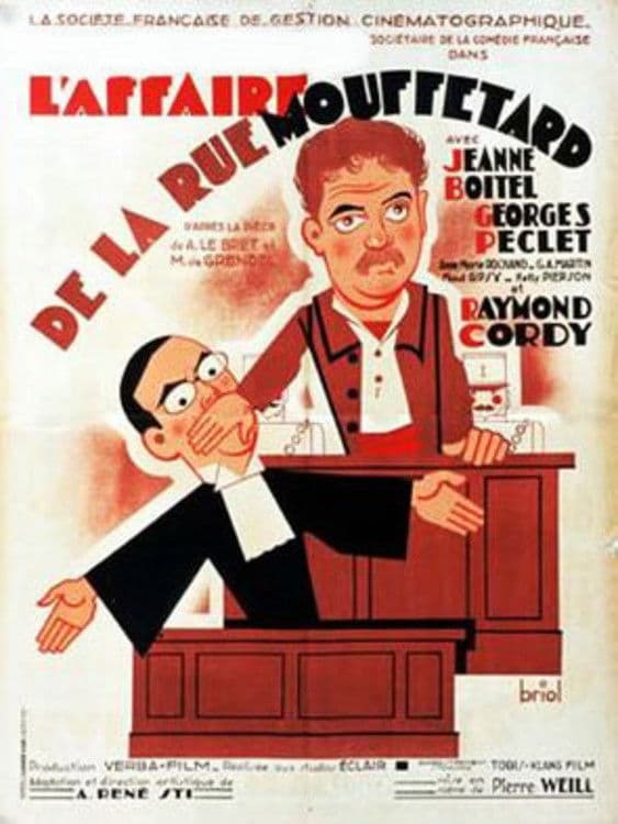 Poster backdrop for The Mouffetard Street case