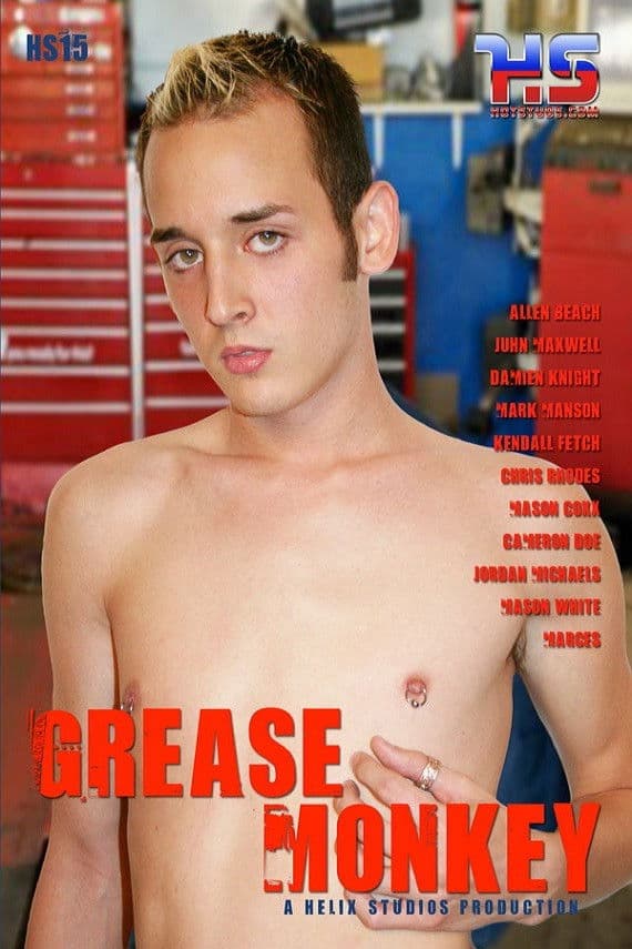 Poster backdrop for Grease Monkey