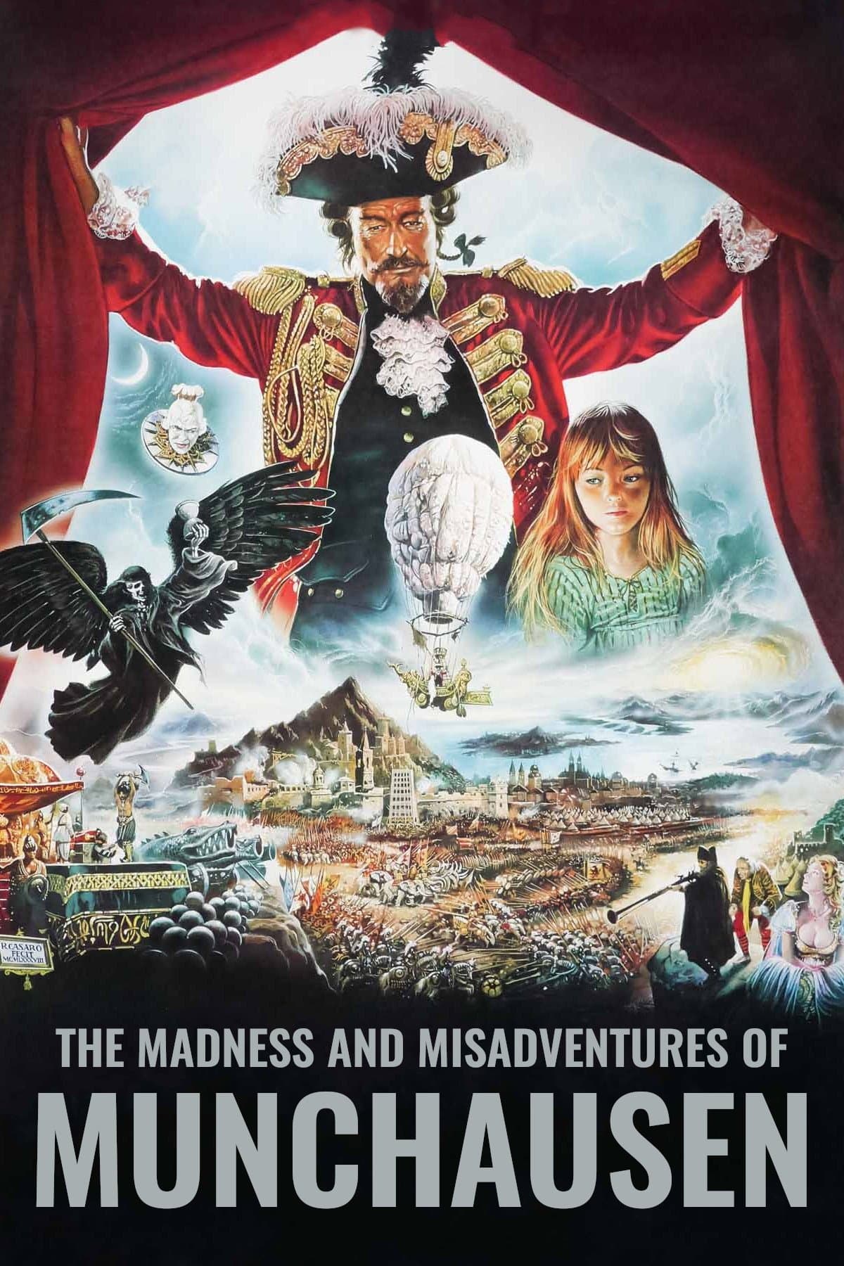 Poster backdrop for The Madness and Misadventures of Munchausen