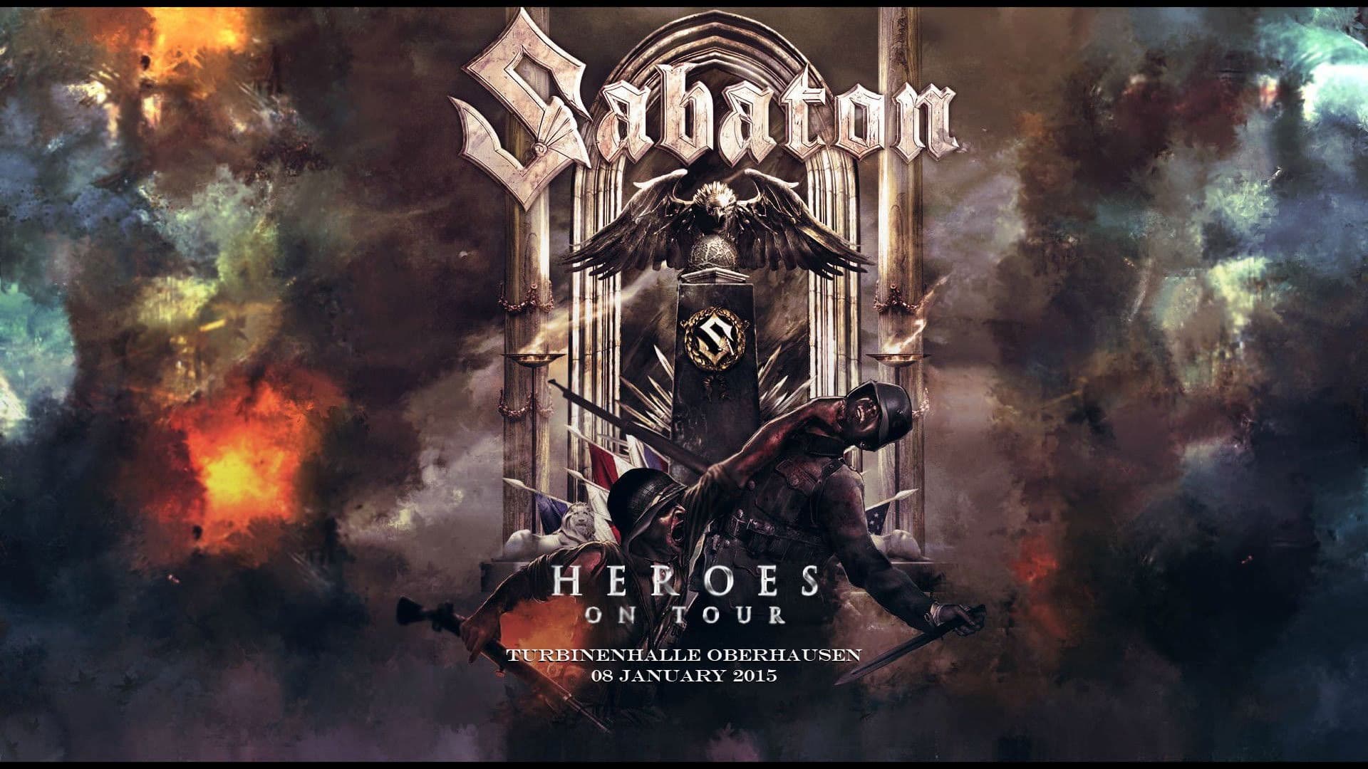 Poster backdrop for Sabaton - Heroes on tour