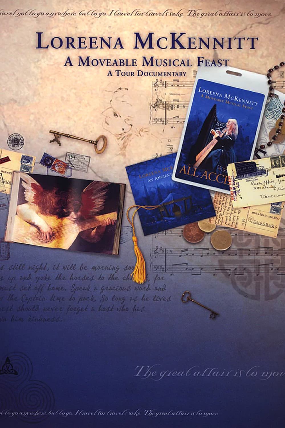 Poster backdrop for Loreena McKennitt:  A Moveable  Musical Feast