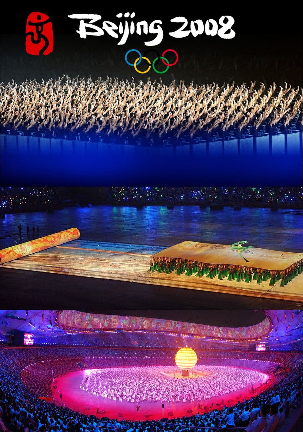 Poster backdrop for Beijing 2008: Games of the XXIX Olympiad