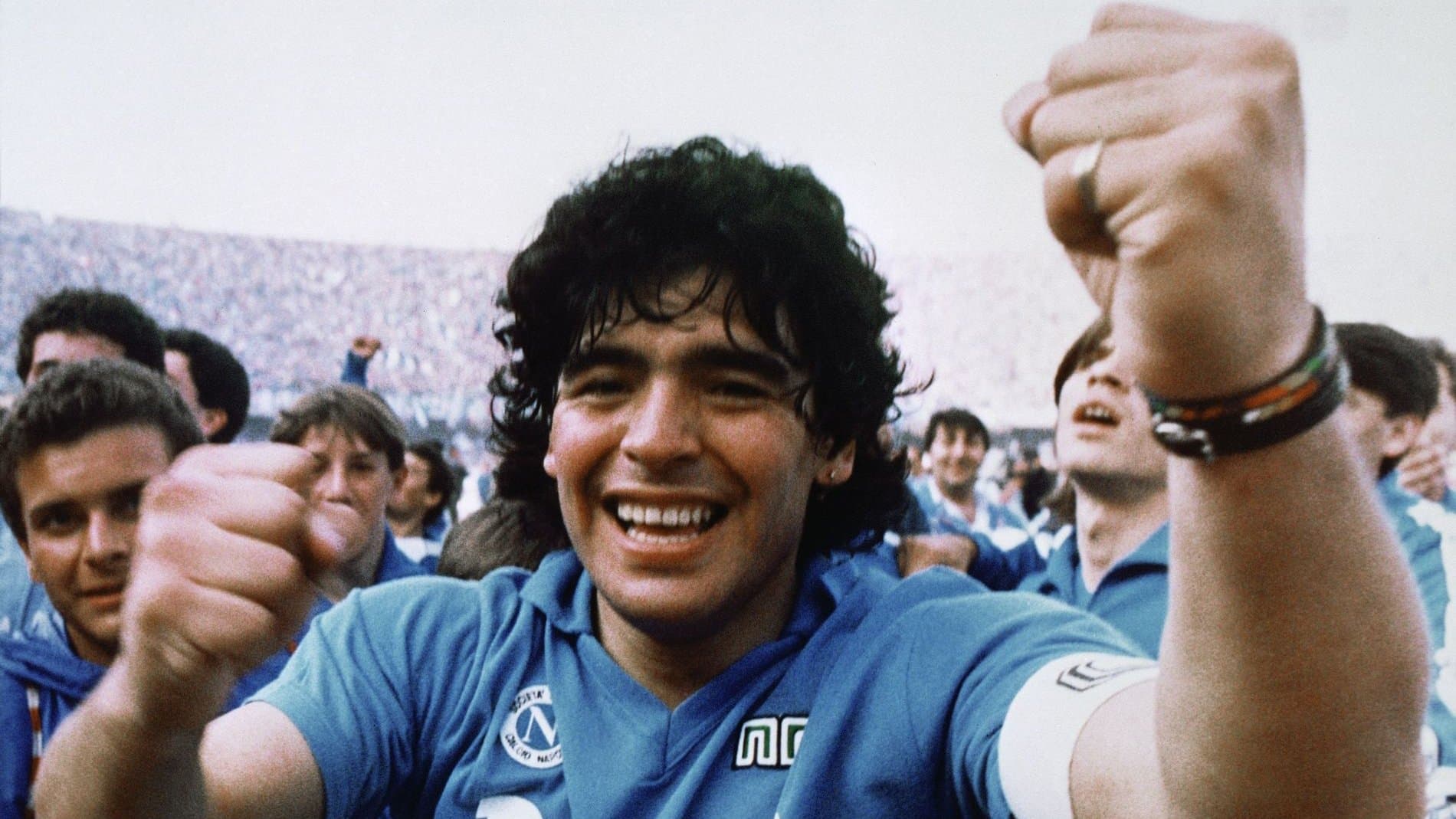 Poster backdrop for Diego Maradona