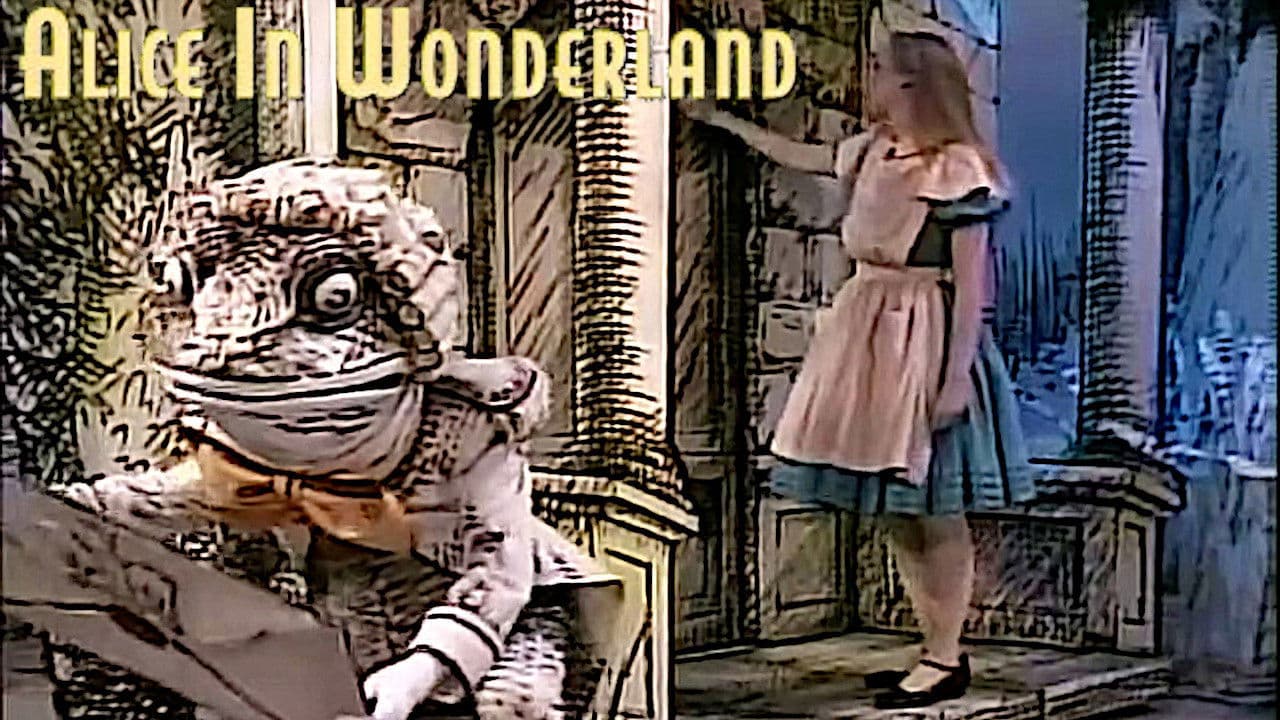 Poster backdrop for Alice in Wonderland
