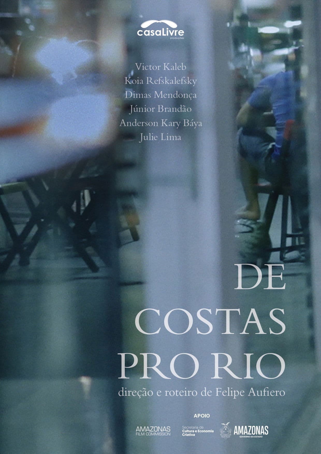 Poster backdrop for De Costas Pro Rio