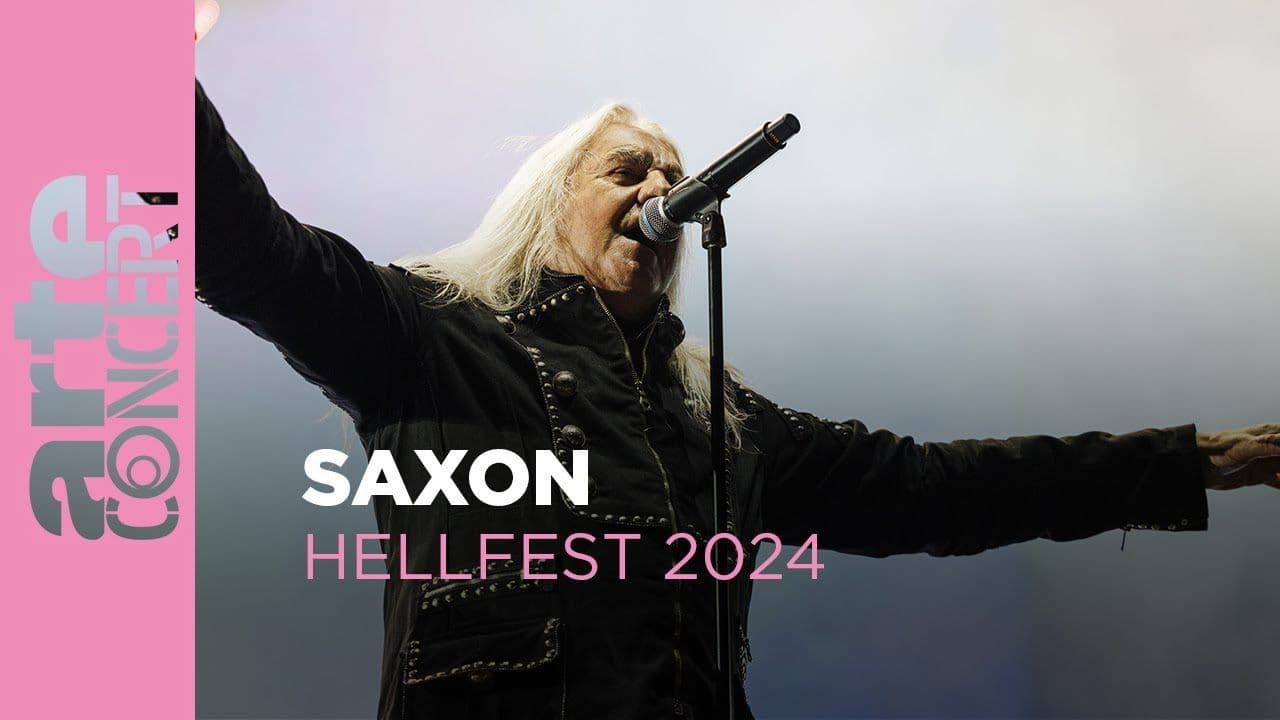 Poster backdrop for Saxon - Hellfest 2024