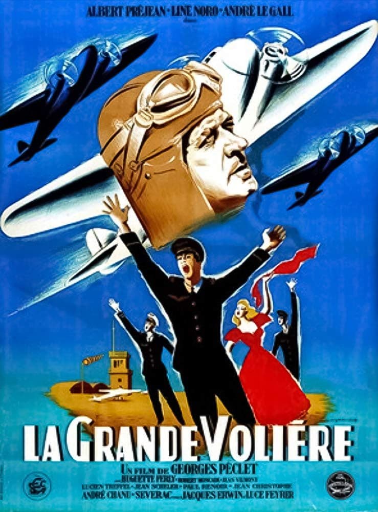 Poster backdrop for La Grande Volière