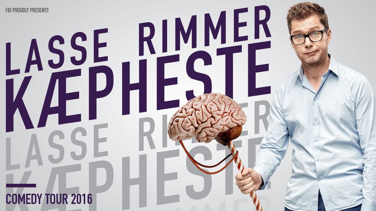 Poster backdrop for Lasse Rimmer: Kæpheste
