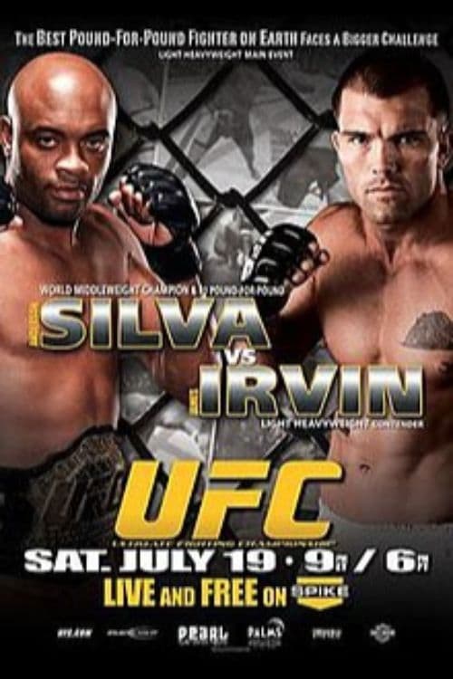 Poster backdrop for UFC Fight Night 14: Silva vs. Irvin