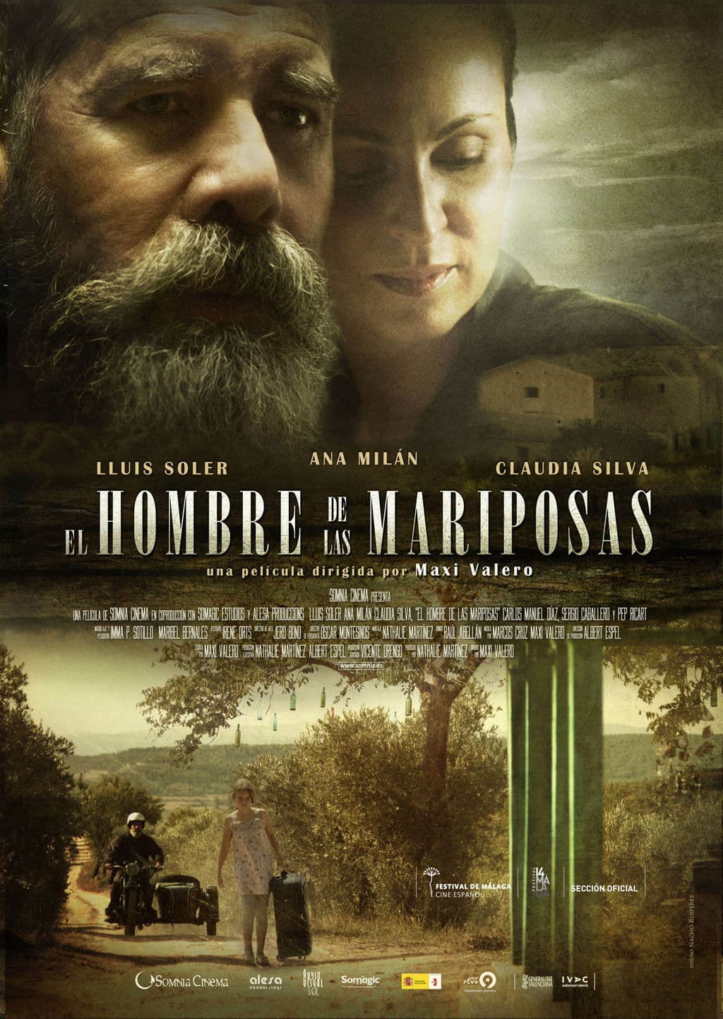 Poster backdrop for El hombre de las mariposas