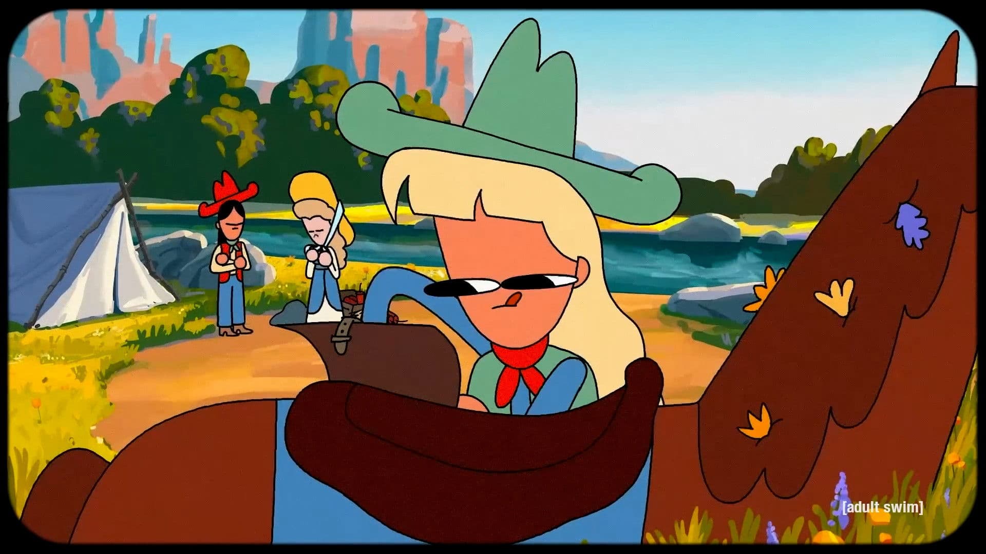 Poster backdrop for Cowgirlies 02: Escort the Lover