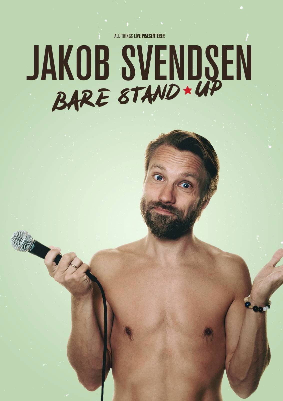 Poster backdrop for Jakob Svendsen - Bare Stand-Up