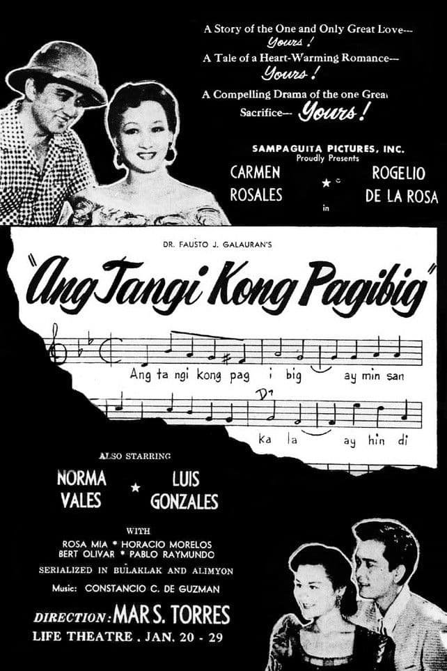 Poster backdrop for Ang Tangi Kong Pagibig