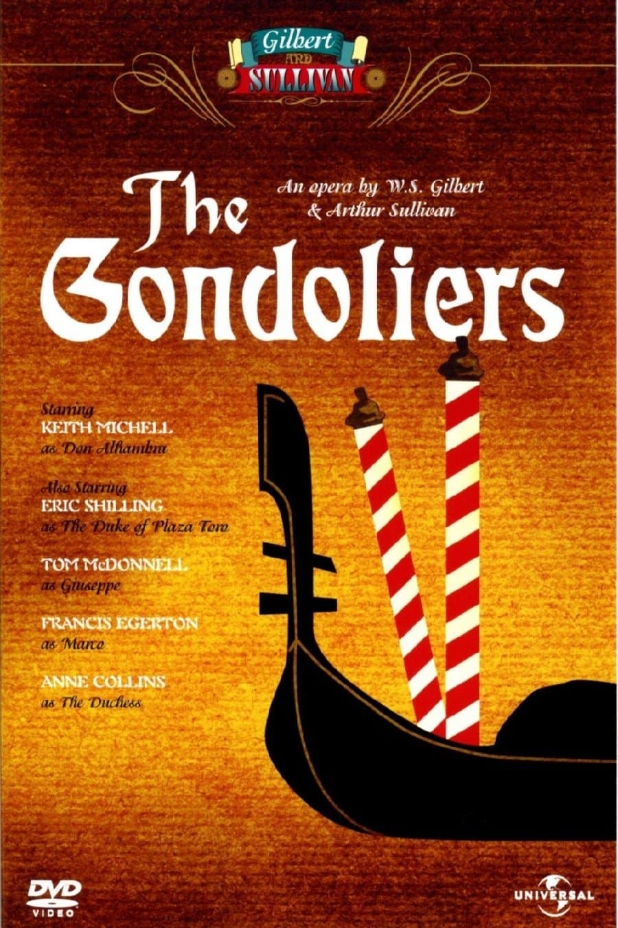 Poster backdrop for The Gondoliers